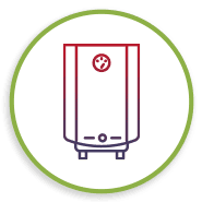 tankless water heater icon
